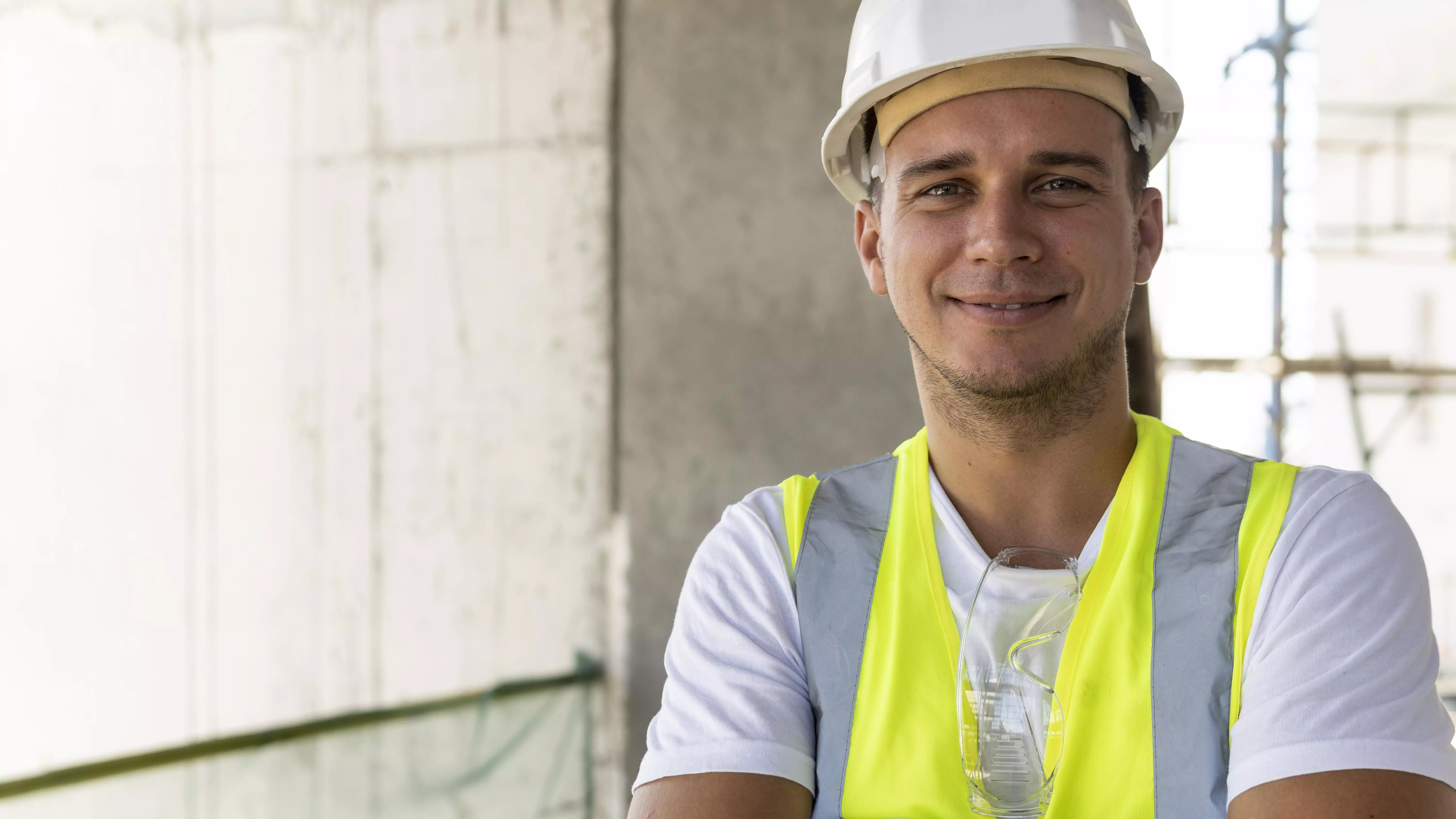 Portrait of Florin, Welder at ORANJEGROEP