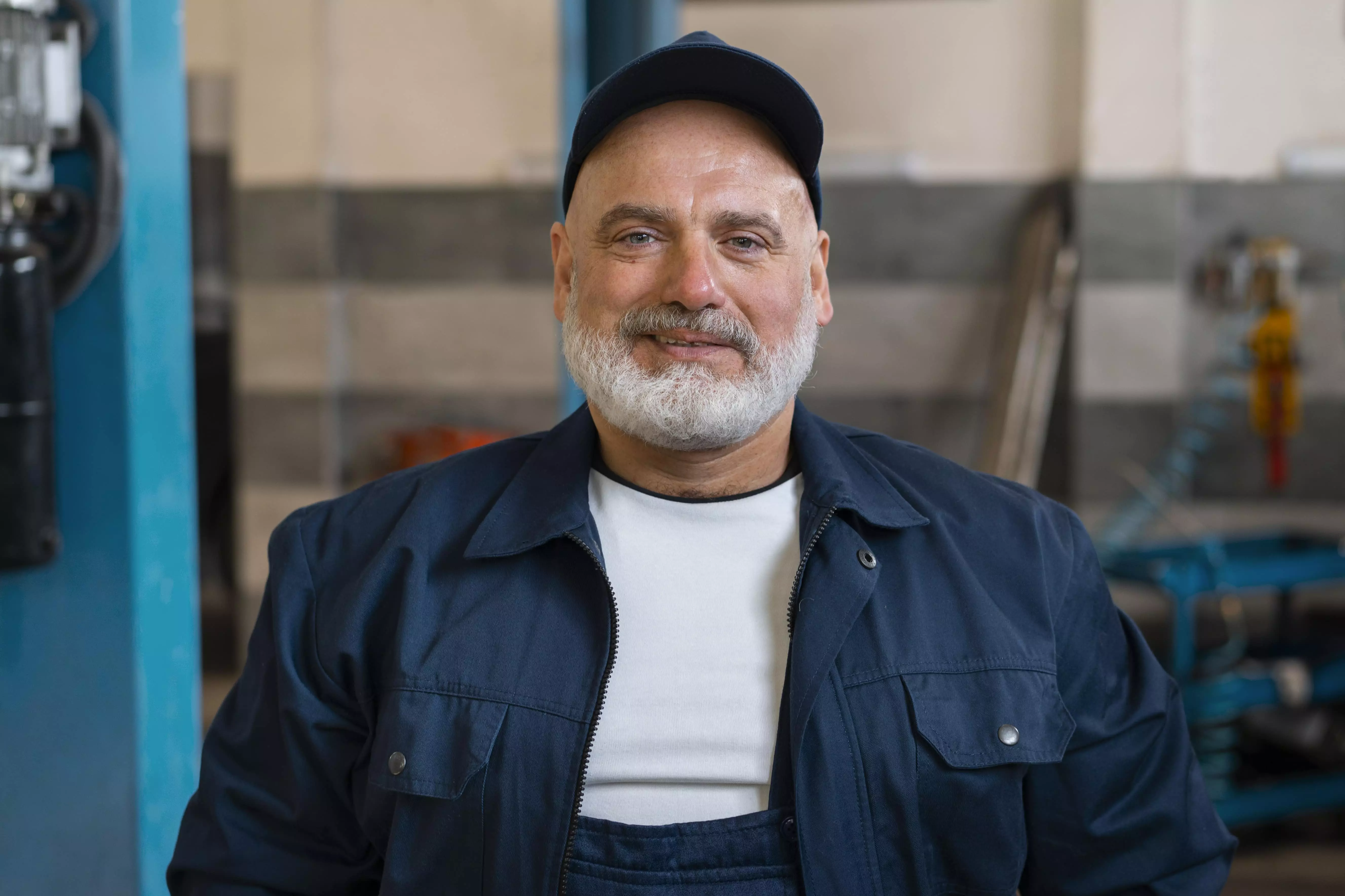 Portrait of Andrei, Pipefitter at ORANJEGROEP