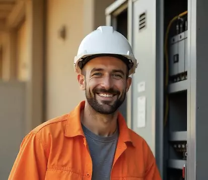 Portrait of Krzysztof, Panelbuilder at ORANJEGROEP